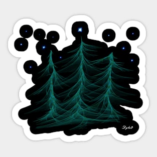 Three Wise Trees Sticker